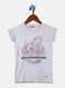 Girls Pink Printed Top