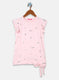 Girls Pink Printed Top