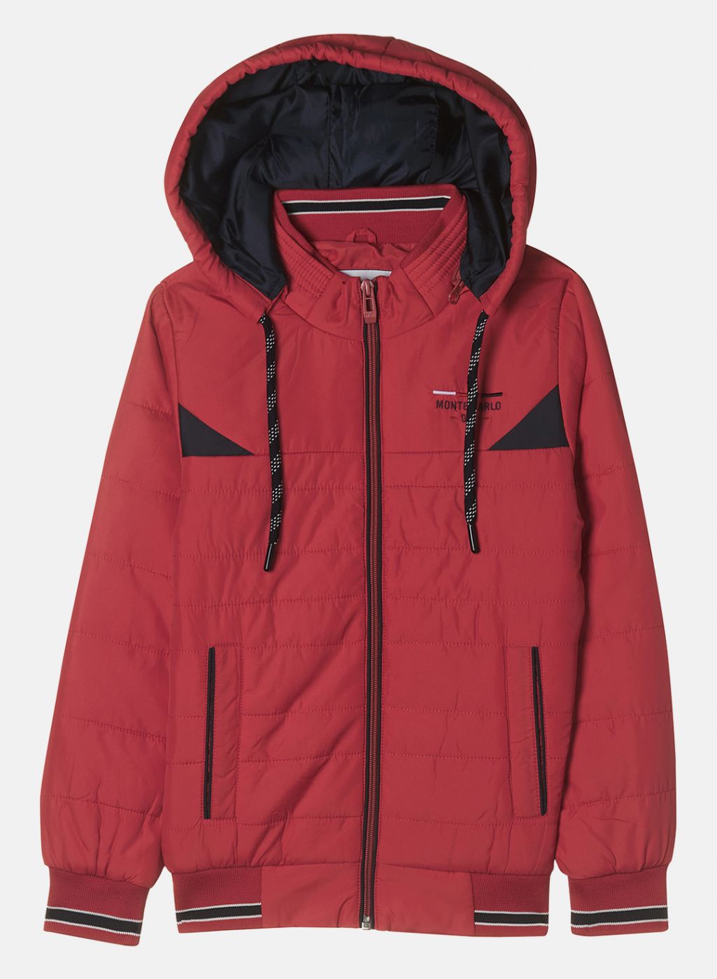 Boys Red Solid Jacket