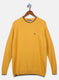 Boys Mustard Solid Pullover