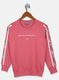 Boys Pink Printed Sweatshirt