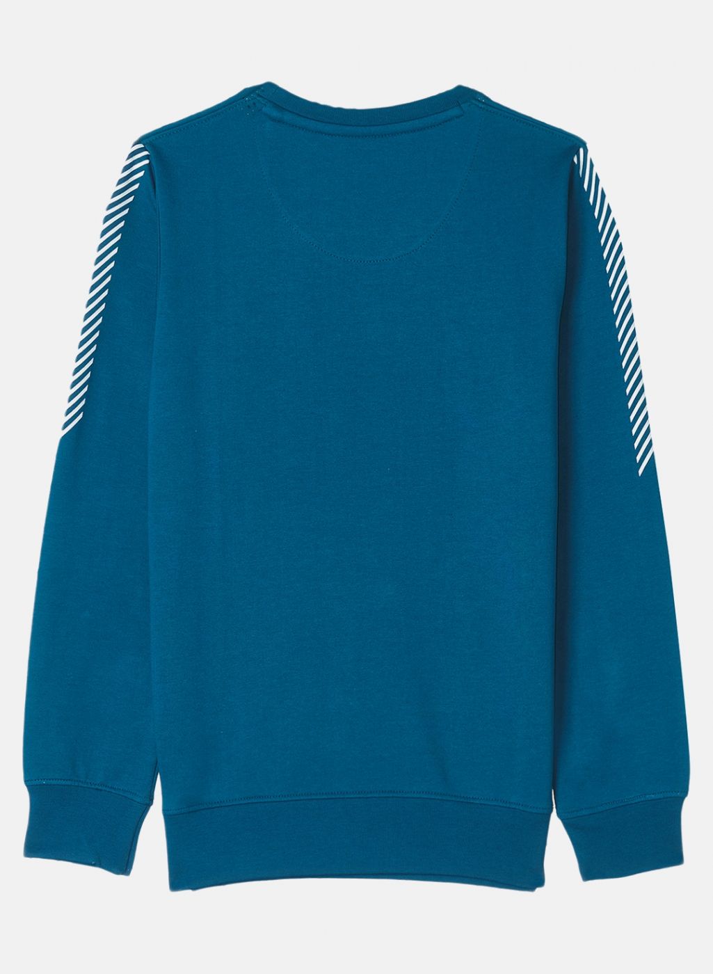 Boys Blue Printed Sweatshirt