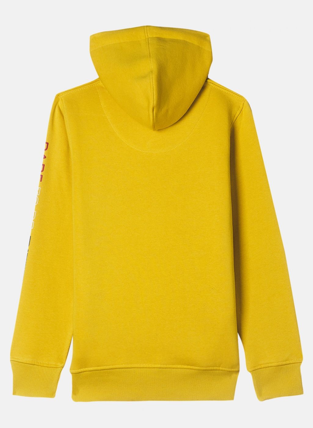 Boys Yellow Printed Sweatshirt