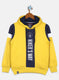 Boys Mustard Printed Sweatshirt