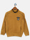 Boys Khaki Printed Sweatshirt