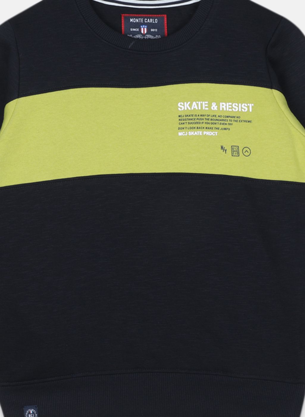 Boys NAvy Blue Printed Tracksuit