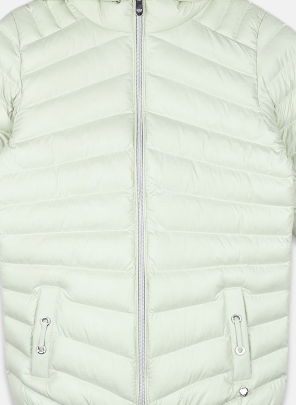 Girls Green Solid Jacket