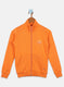 Girls Orange Solid Sweatshirt
