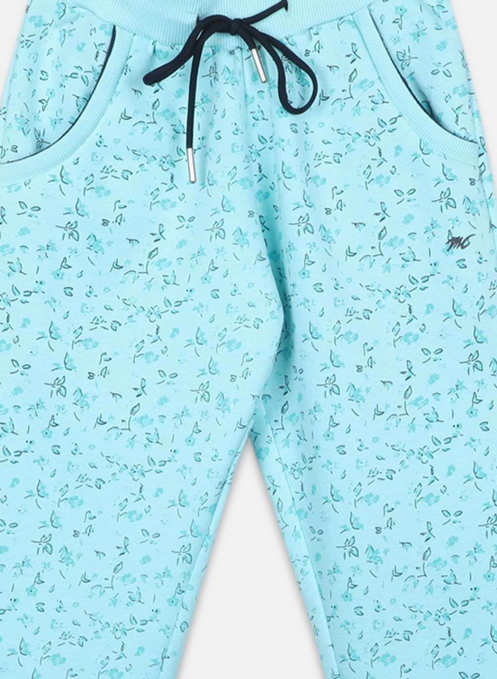 Girls Blue Regular Fit Lower