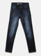 Boys Navy Blue Slim Fit Denim