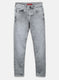 Boys Grey Slim Fit Denim
