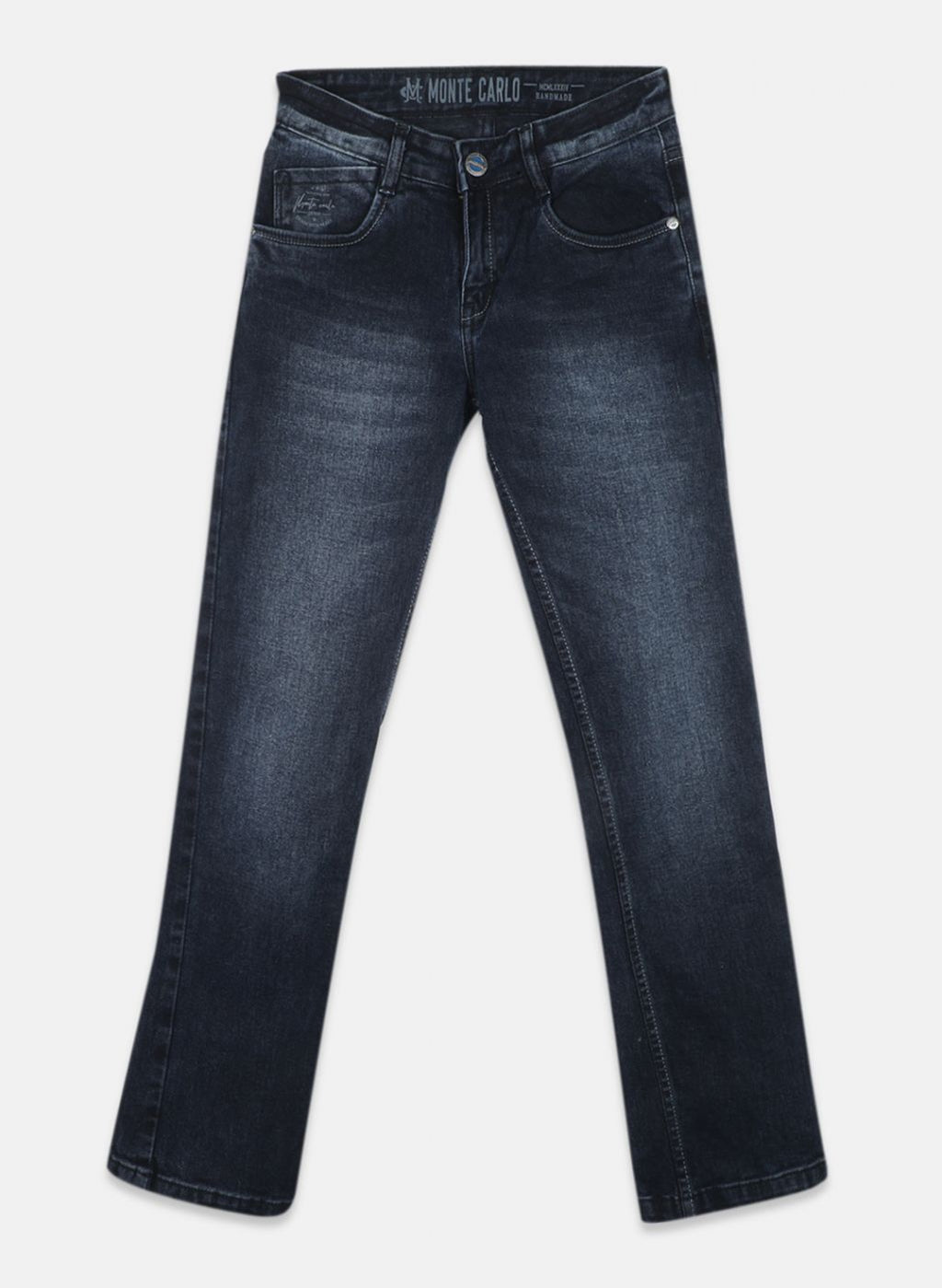 Boys NAvy Blue Regular Fit Denim