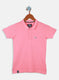 Boys Pink Printed T-Shirt