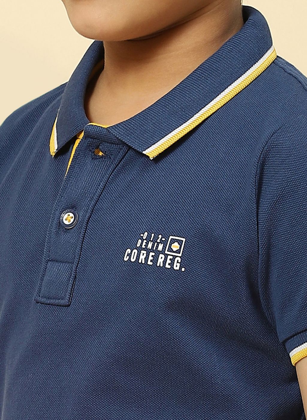 Boys Blue Printed T-Shirt