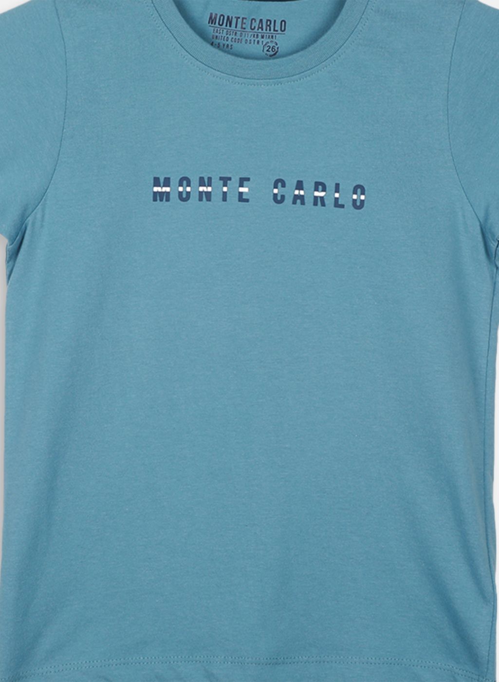 Boys Blue Printed T-Shirt