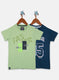 Boys Blue Printed T-Shirt