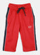 Boys Red Printed Capri