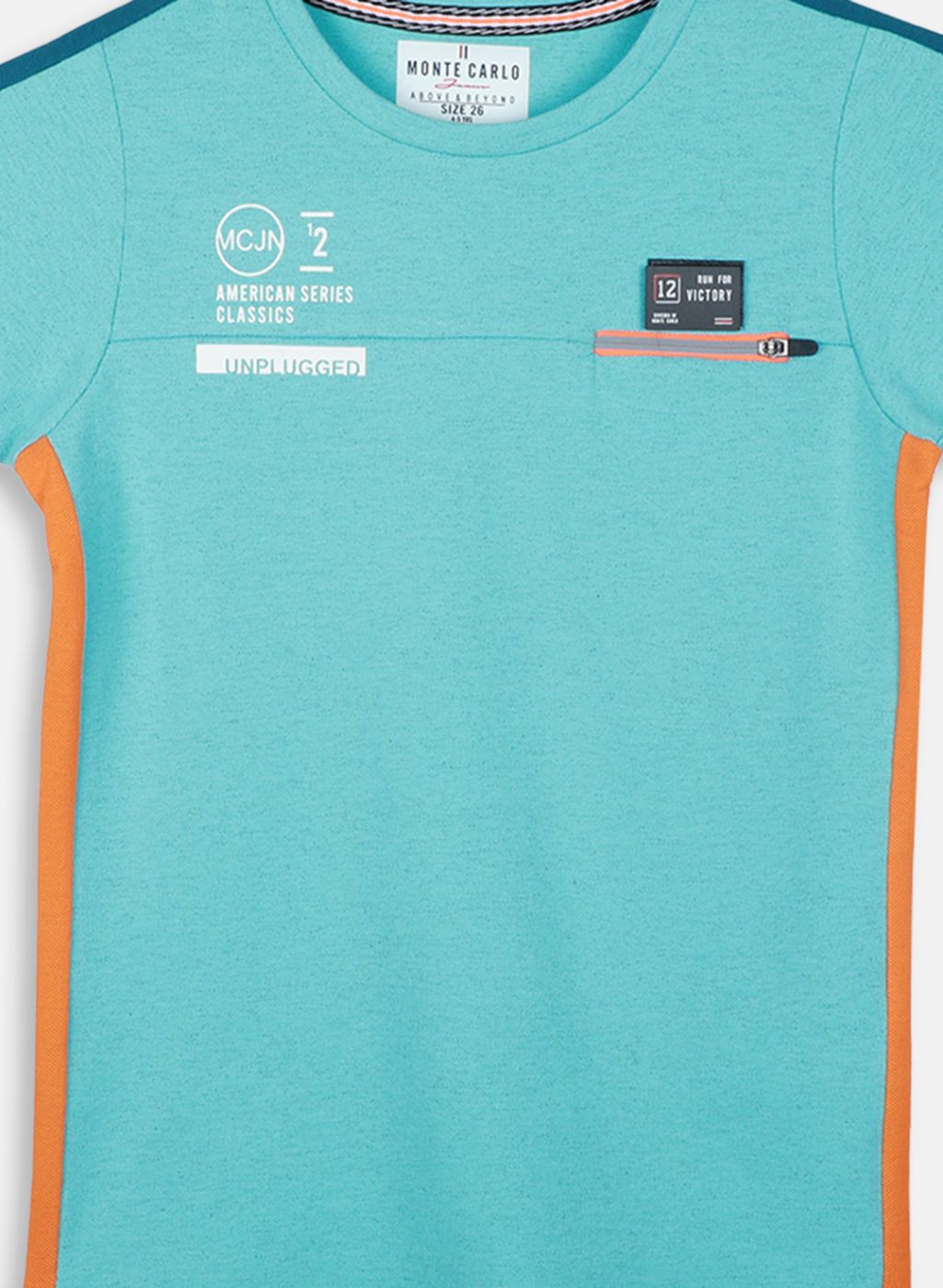 Boys Blue Printed T-Shirt