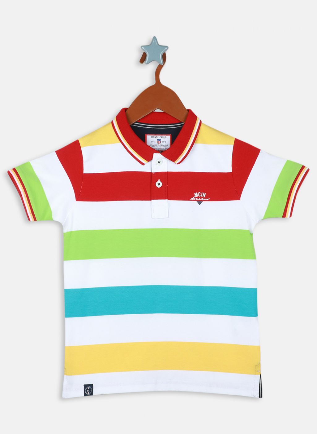 Boys Multicolor Printed T-Shirt