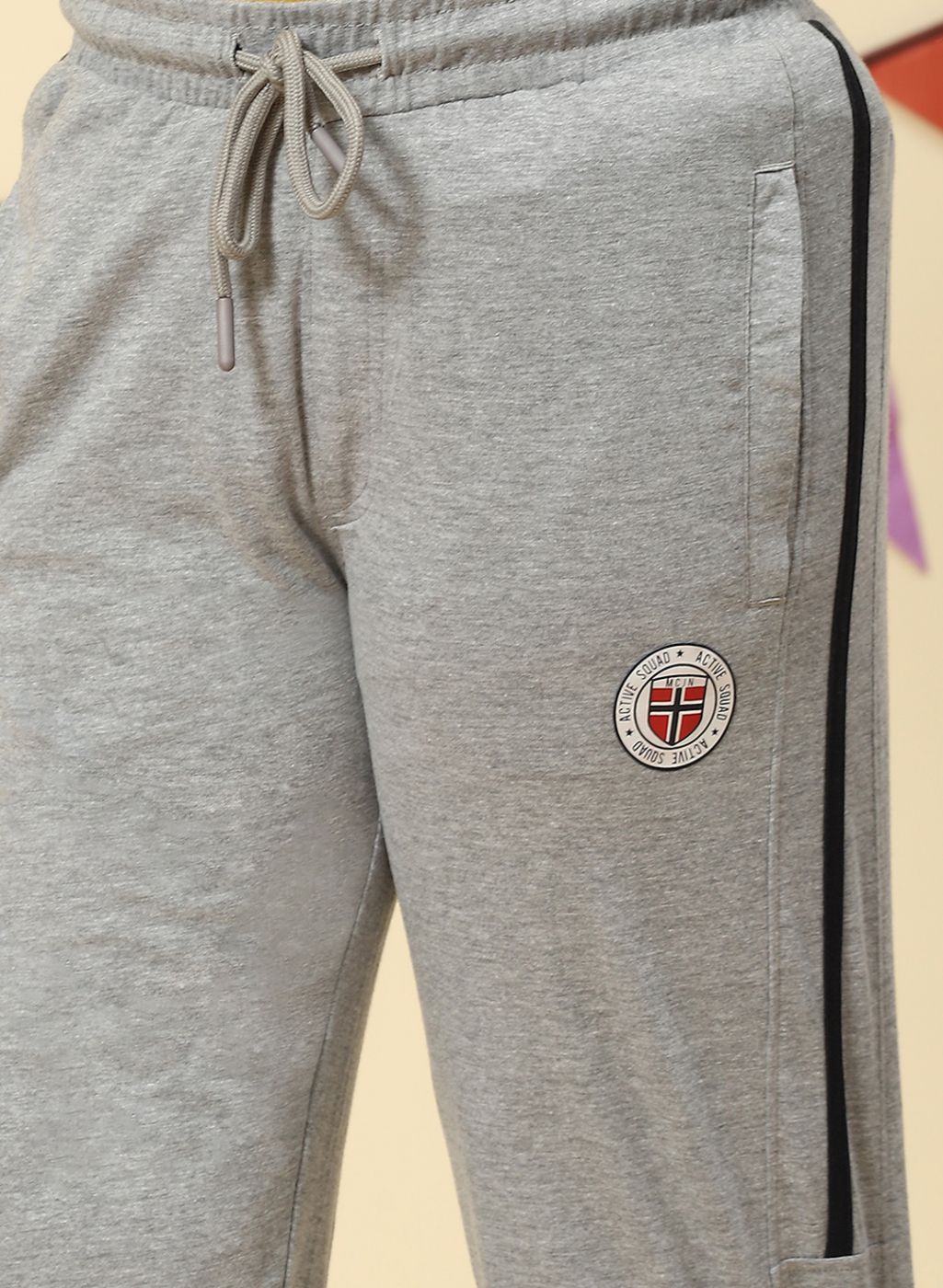 Boys Grey Regular Fit Lower