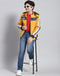 Boys Mustard Solid Hooded Full Sleeve Boys Jacket