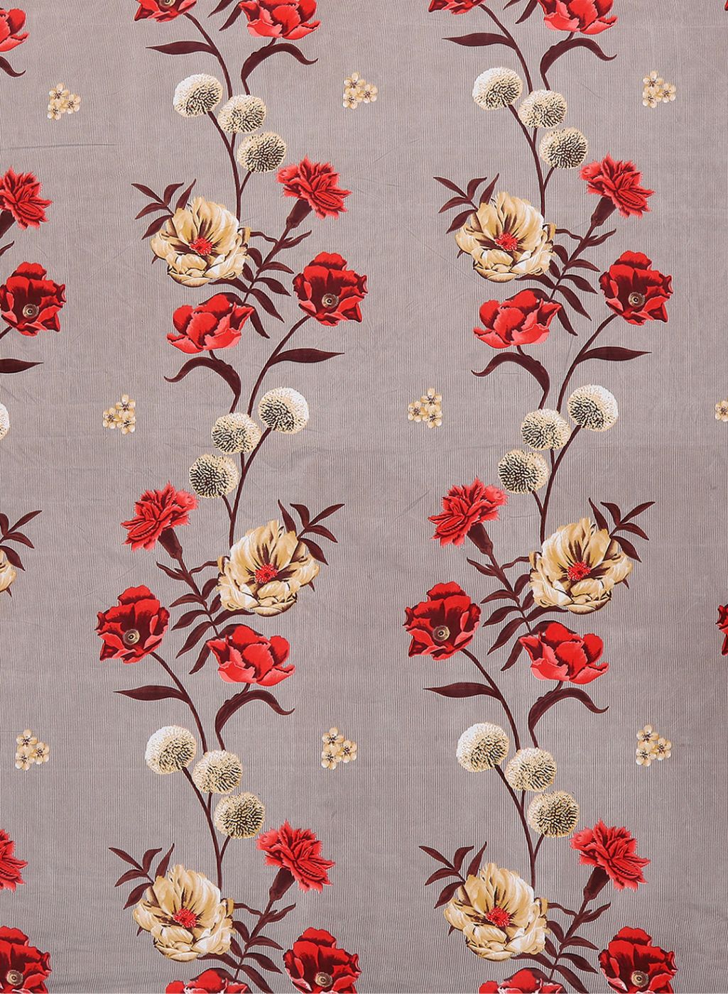 130 GSM Polyester Queen Bedsheet with 2 Pillow Covers