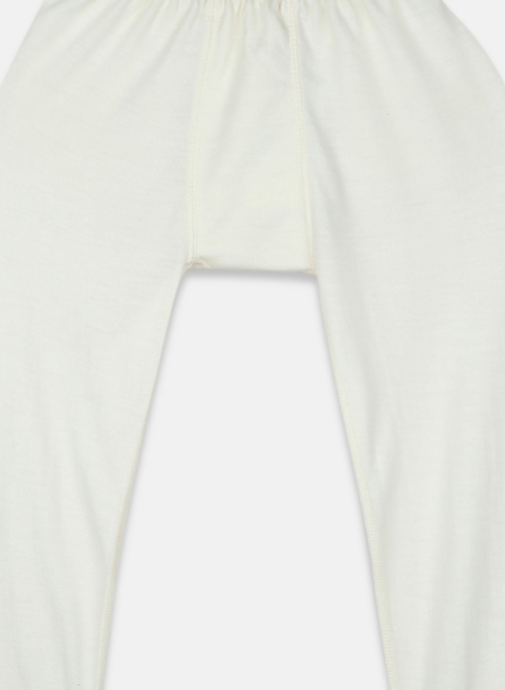 Boys Cream Solid Thermal Lower