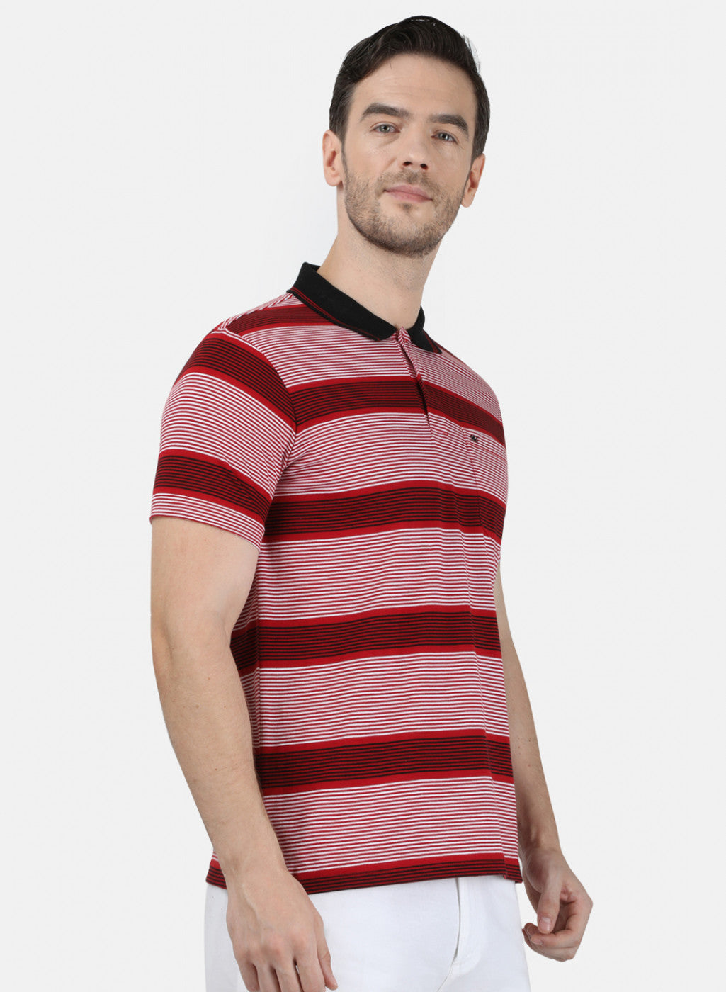 Mens Red Stripe T-Shirt