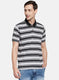 Mens Multi Color Stripe T-Shirt