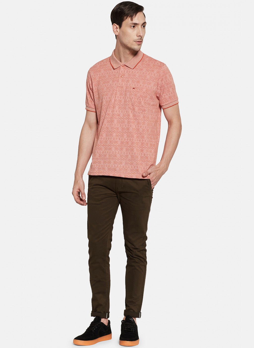 Mens Orange T-Shirt