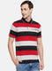 Mens Red Stripe T-Shirt