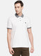 Mens White Stripe T-Shirt