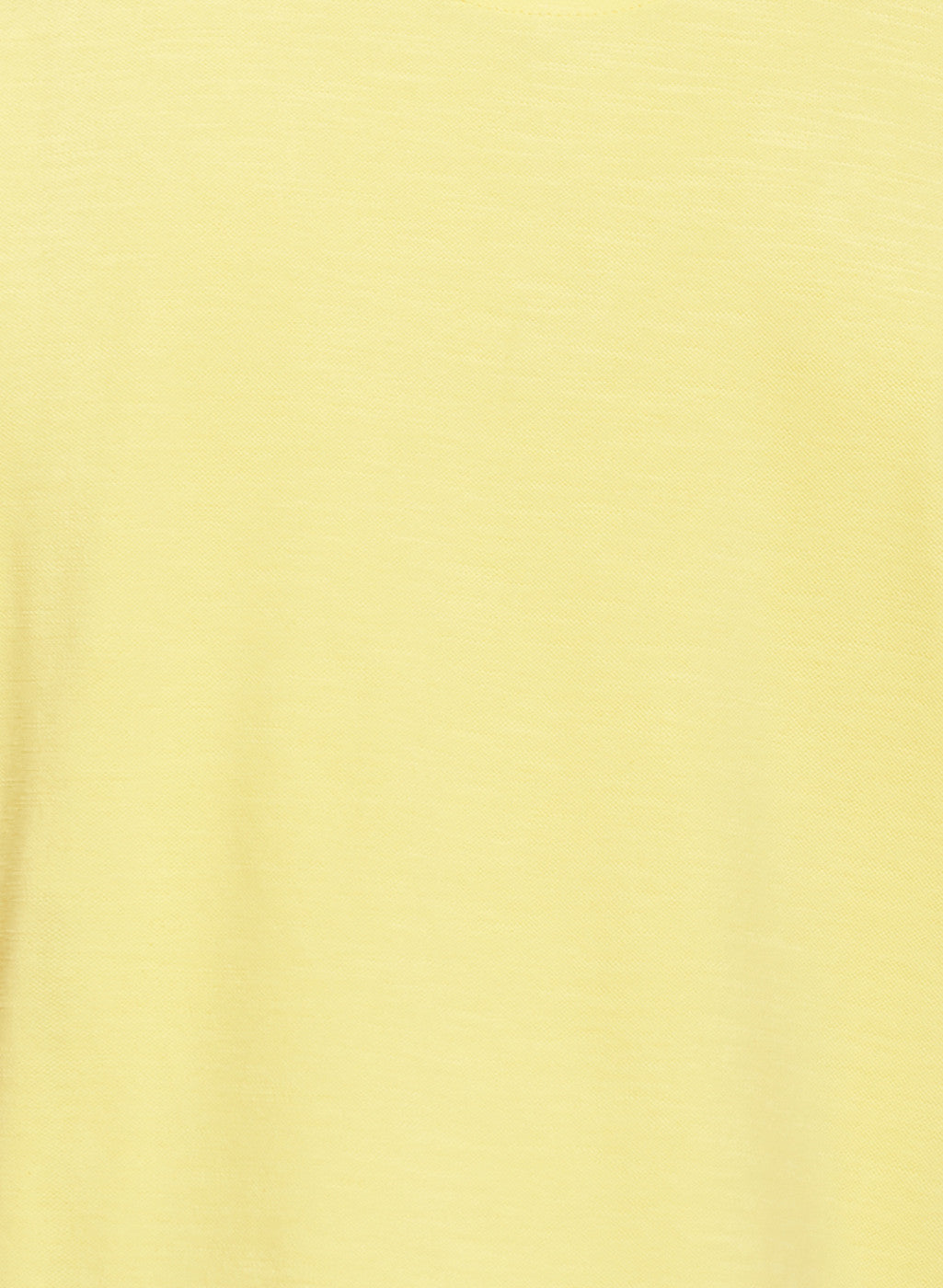 Mens Yellow Printed T-Shirt