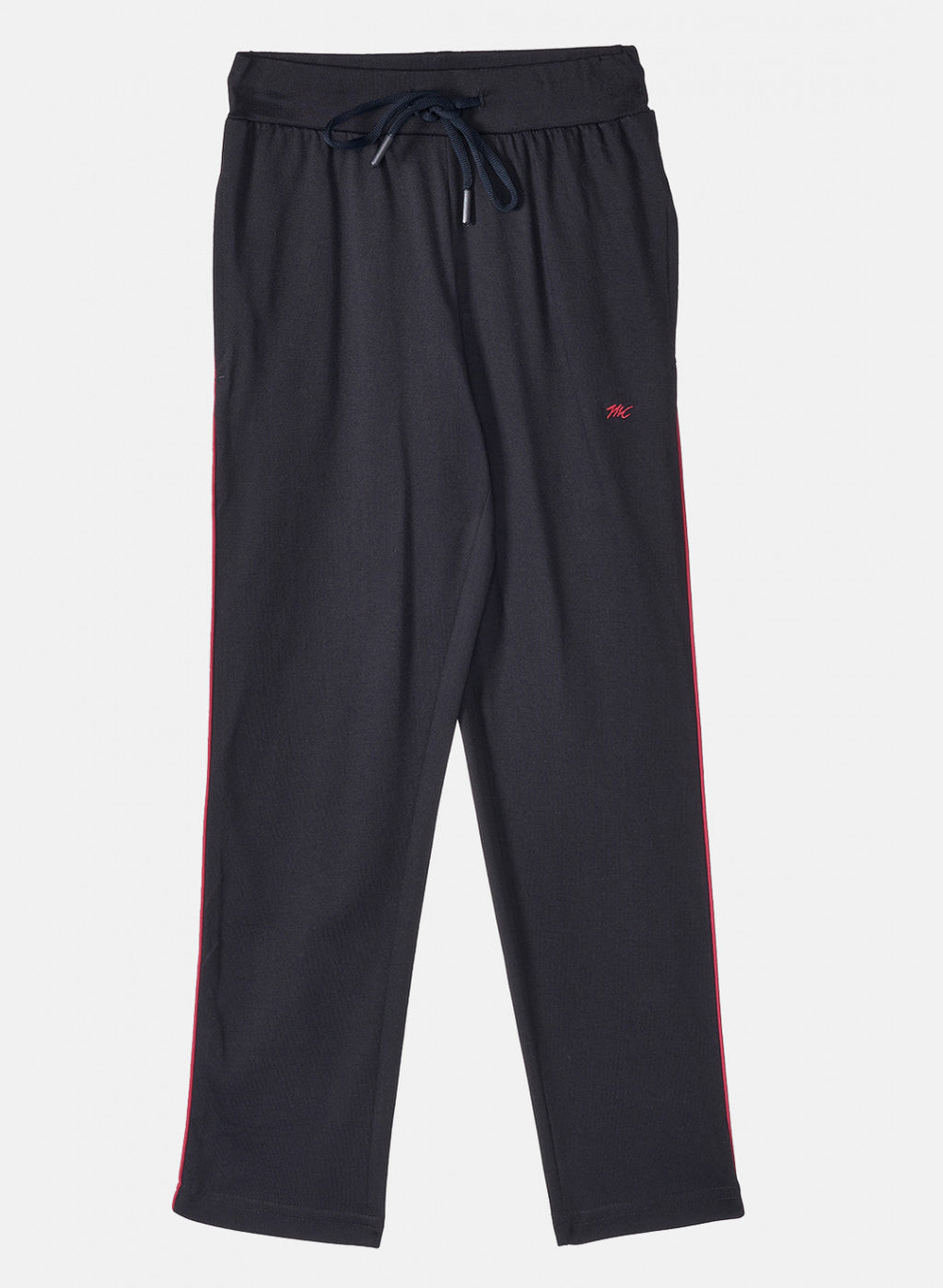 Girls Black Plain Lower