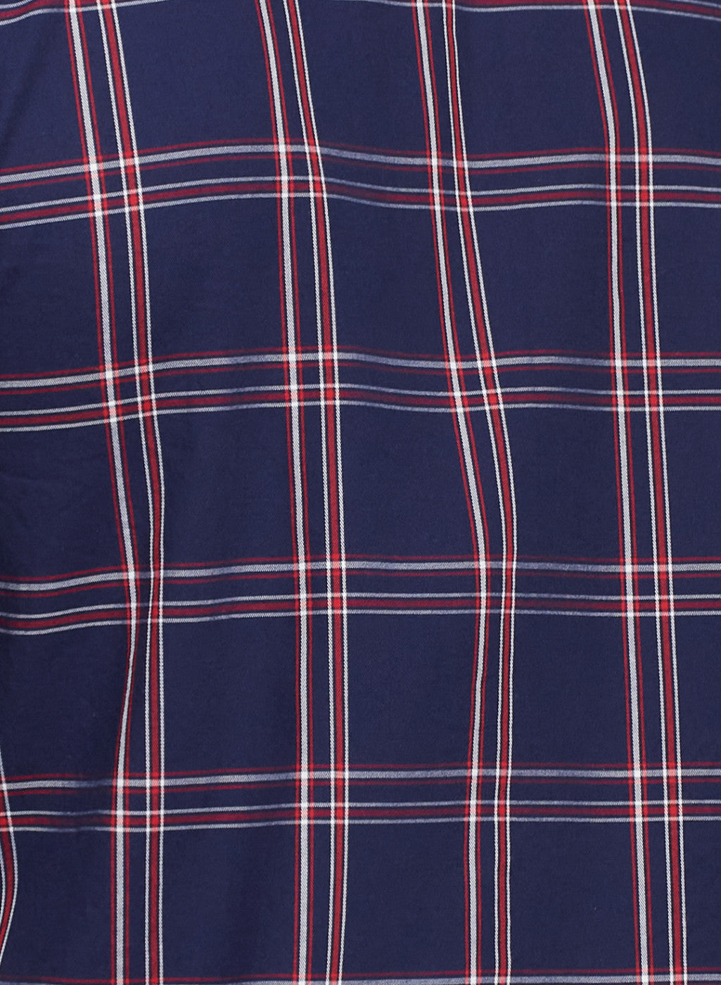 Mens NAvy Blue Check Shirt