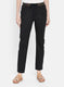 Womens Black Plain Lower
