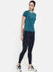 Womens Green & Blue Jaquard Lower Set