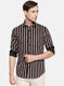 Mens Black Stripe Shirt