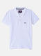 Boys White Plain T-Shirt