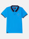 Boys Blue Plain T-Shirt