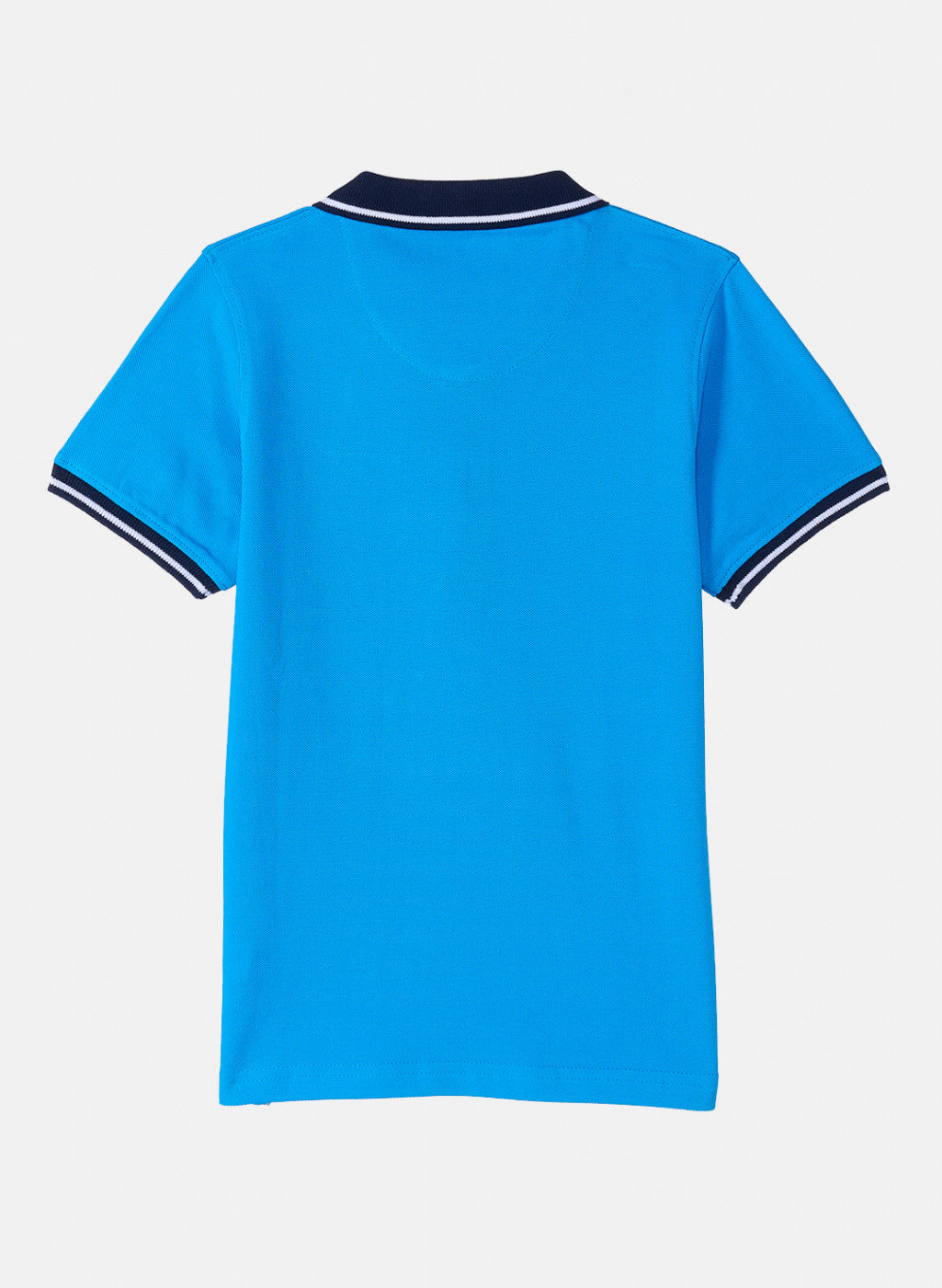 Boys Blue Plain T-Shirt