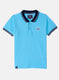Boys Blue Plain T-Shirt