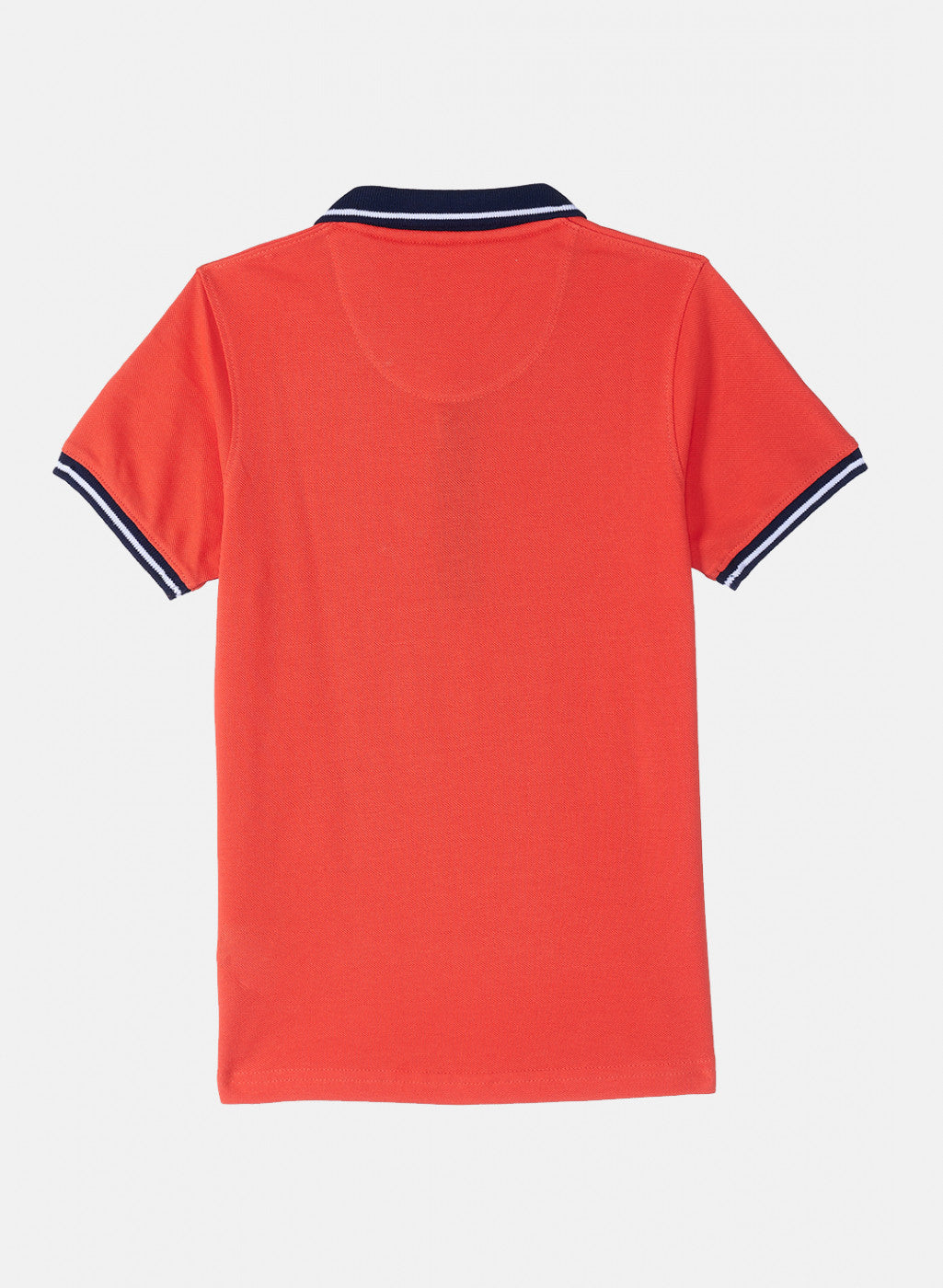 Boys Orange Plain T-Shirt