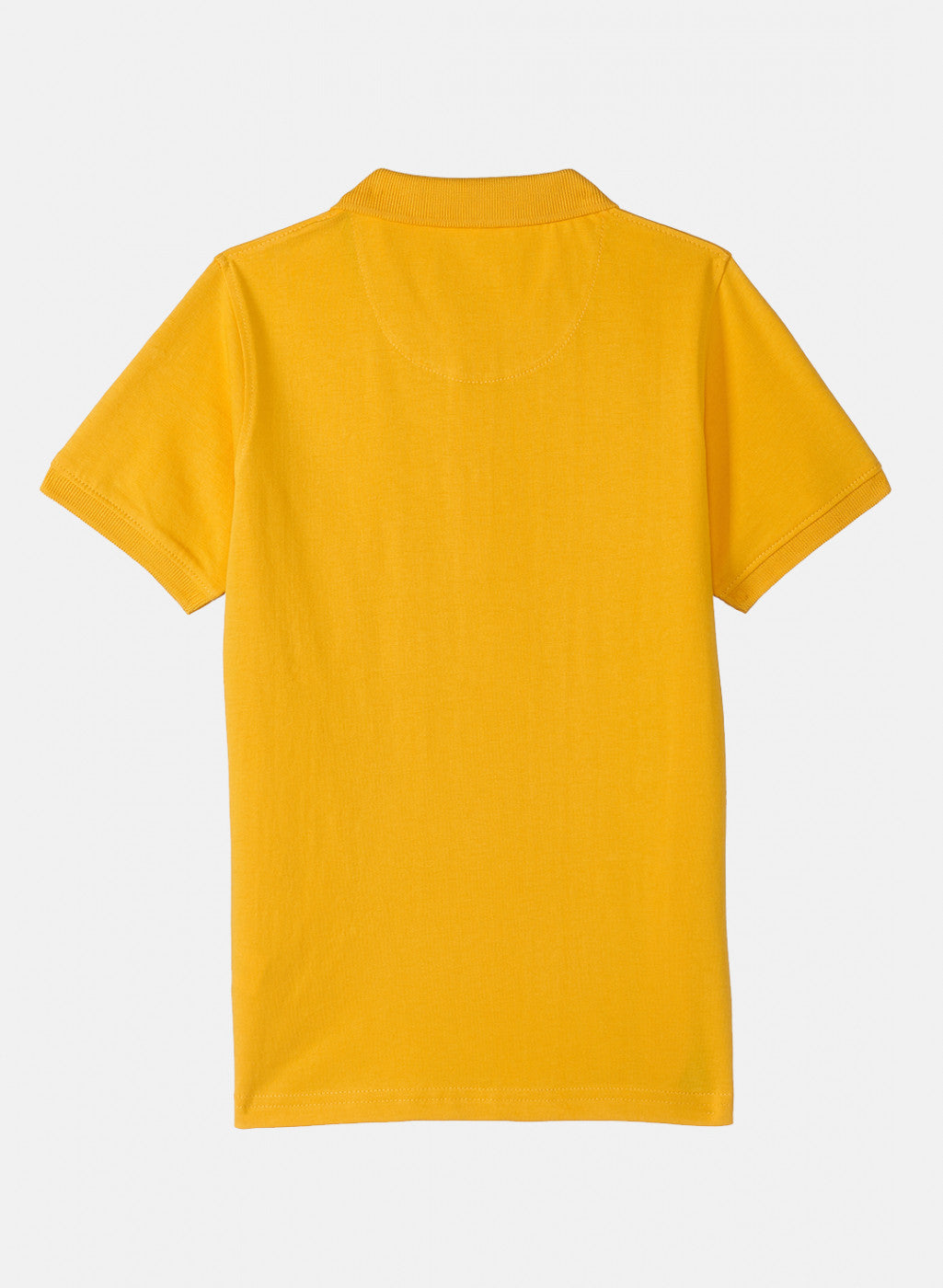Boys Mustard Plain T-Shirt