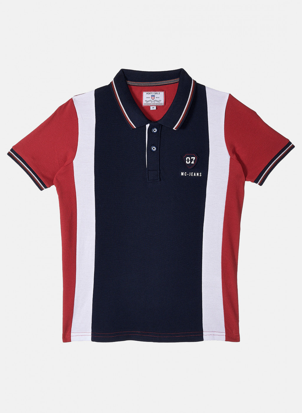 Boys Red Printed T-Shirt