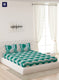 144 TC Cotton Double Bedsheet with 2 Pillow Covers