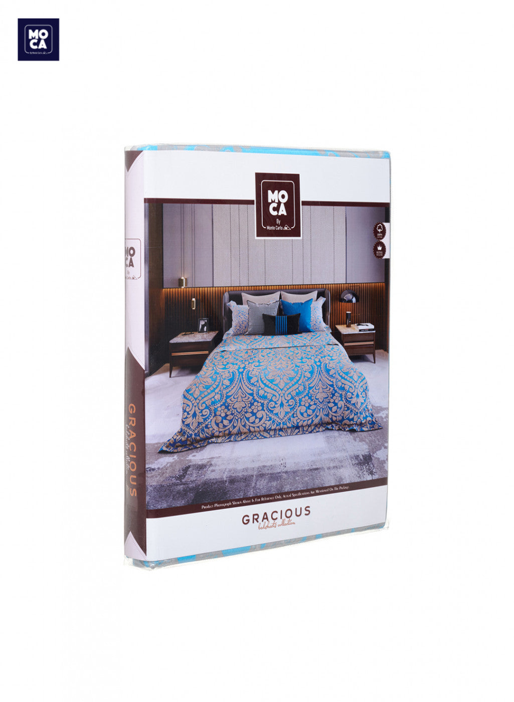 210 TC Cotton King Bedsheet with 2 Pillow Covers