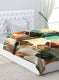 Printed Mink Single Blanket for Mild Winter - 2 Ply
