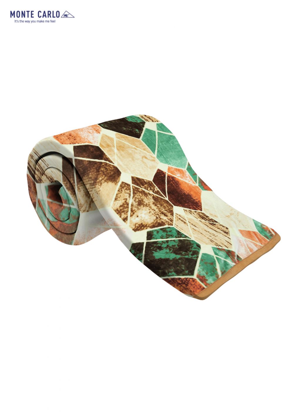 Printed Mink Single Blanket for Mild Winter - 2 Ply