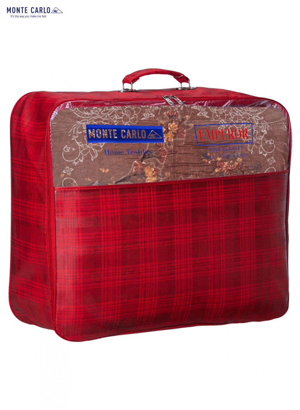 Printed Mink Double Blanket for Heavy Winter -2 Ply